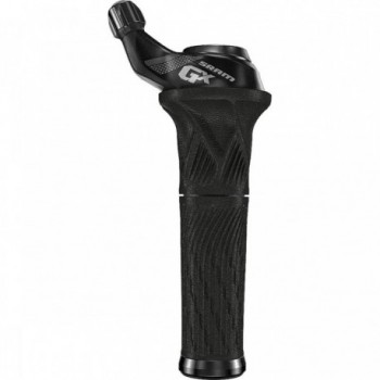 GX Grip Shift Front Shifter 2 Speed Index with Locking Grip Black - 1