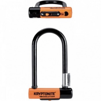 Lucchetto U-Lock Evolution Mini-9 13mm con Chiave, Doppio Chiavistello e Protezione Antifurto - 1 - Lucchetti - 0720018002086