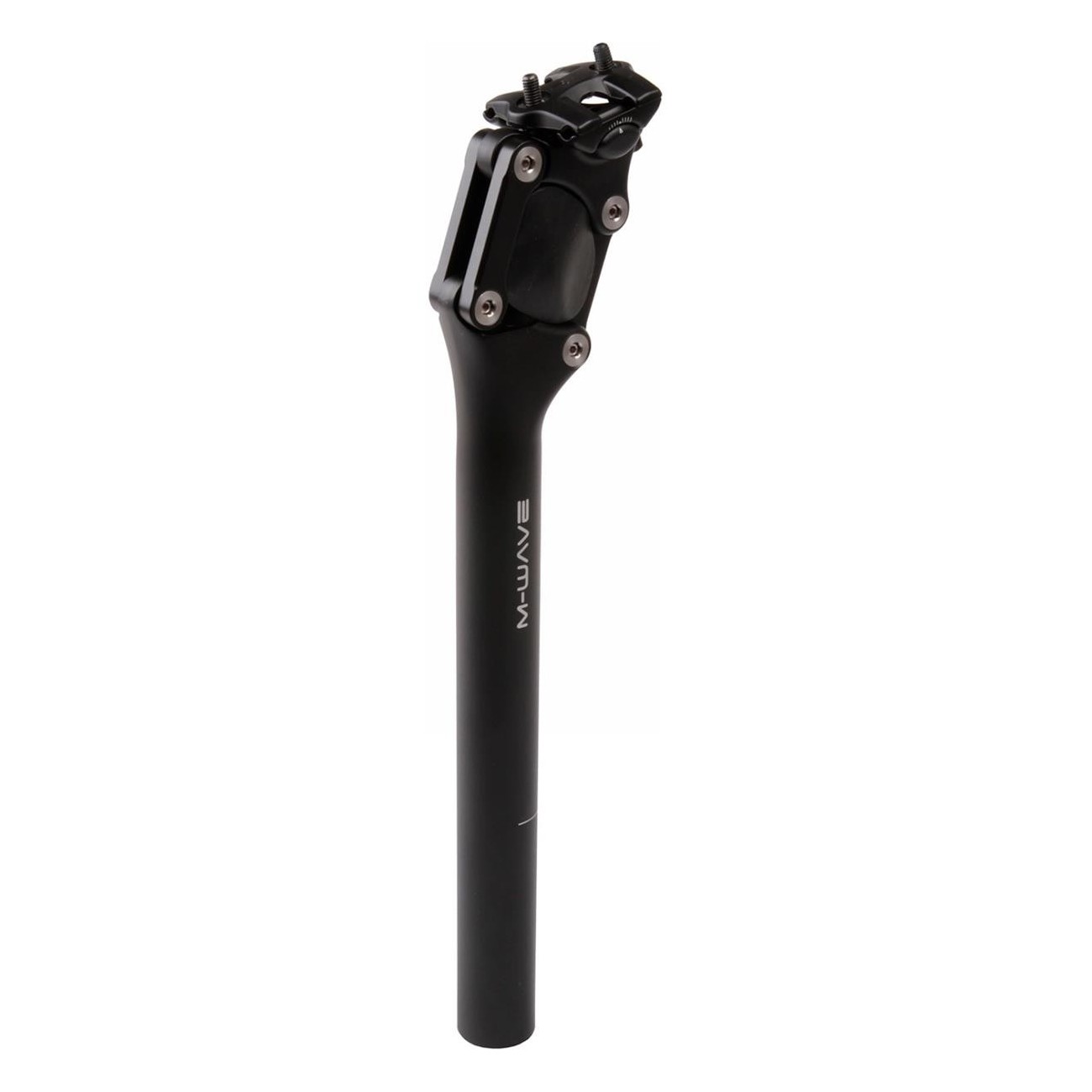 M-Wave Parallelogram Seatpost Black Matte 27.2x350 mm with 36 mm Travel - 1