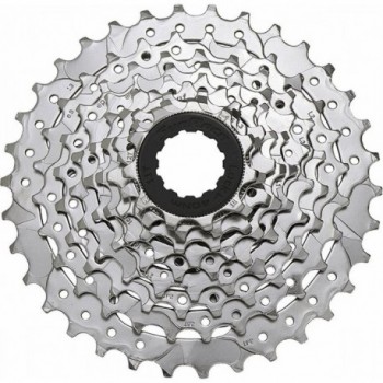 Cassetta 7V 11-28 Denti in Nickel Argento, Compatibile Shimano, 248g - 1 - Cassette - 4710944242188