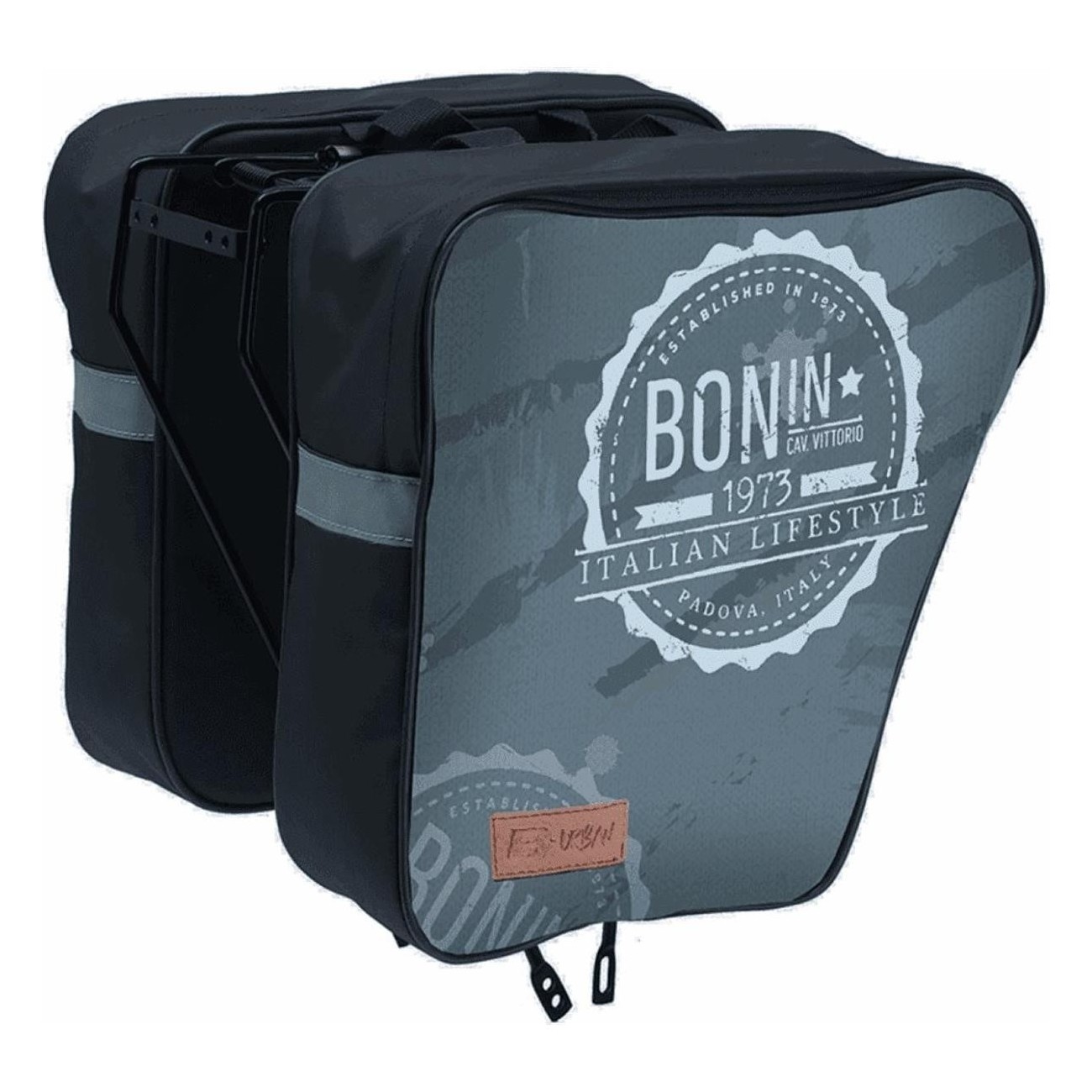 Borse Laterali Bonin 1973 Avio 30L in Poliestere 600D con Ganci, Dimensioni 33x11x34 cm - 1 - Borse e bauletti - 8053329964937