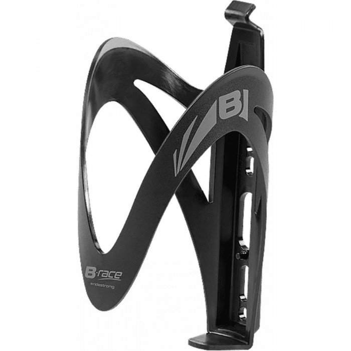 B • RACE B • HOLD Bottle Cage in Nylon and Fiberglass, 40g, Black/Grey - 1