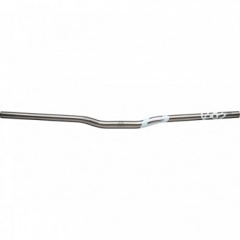 Guidon Reverse 760mm Titane Gris pour Enduro, All-Mountain et DH - Ø25,4mm, Hauteur 18mm - 1