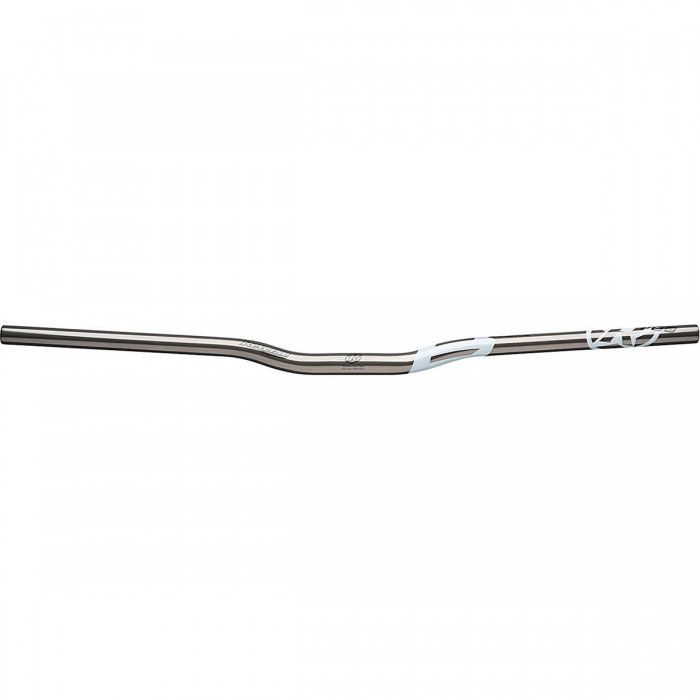 Guidon Reverse 760mm Titane Gris pour Enduro, All-Mountain et DH - Ø25,4mm, Hauteur 18mm - 1