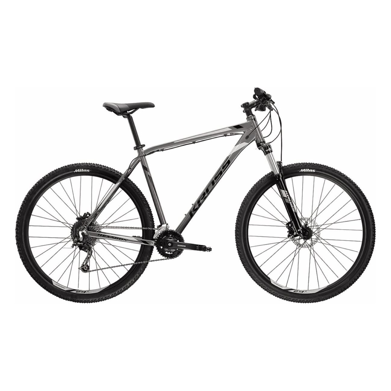 KROSS Hexagon 8.0 MTB Uomo 29' Blu/Bianco/Grigio, Taglia XL, 18V - Mountain Bike Versatile e Performante - 1 - Mountain bike - 5