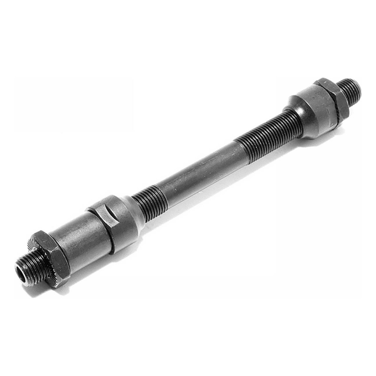 Eje de buje trasero perforado 136mm para bicicletas 6/7 velocidades, 9.5mm - 1