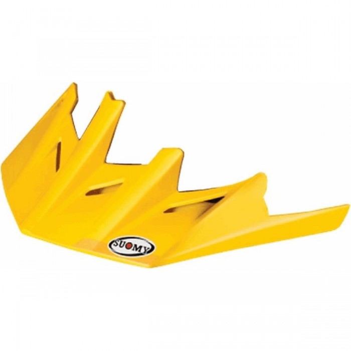 FREE SUOMY Matte Yellow Visor for Helmet - Style and Functionality - 1