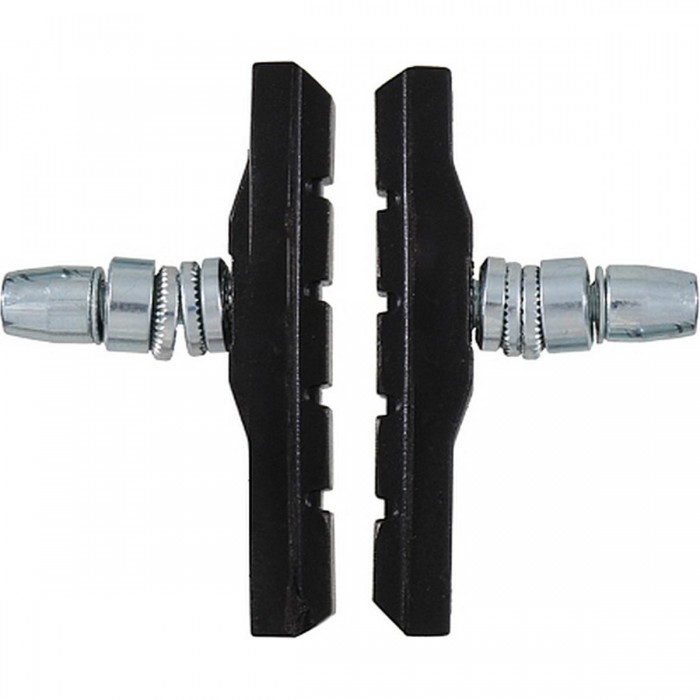 50 Coppie di Pattini V-Brake a Dado Asimmetrico per Cerchi in Alluminio - 1 - Pattini - 