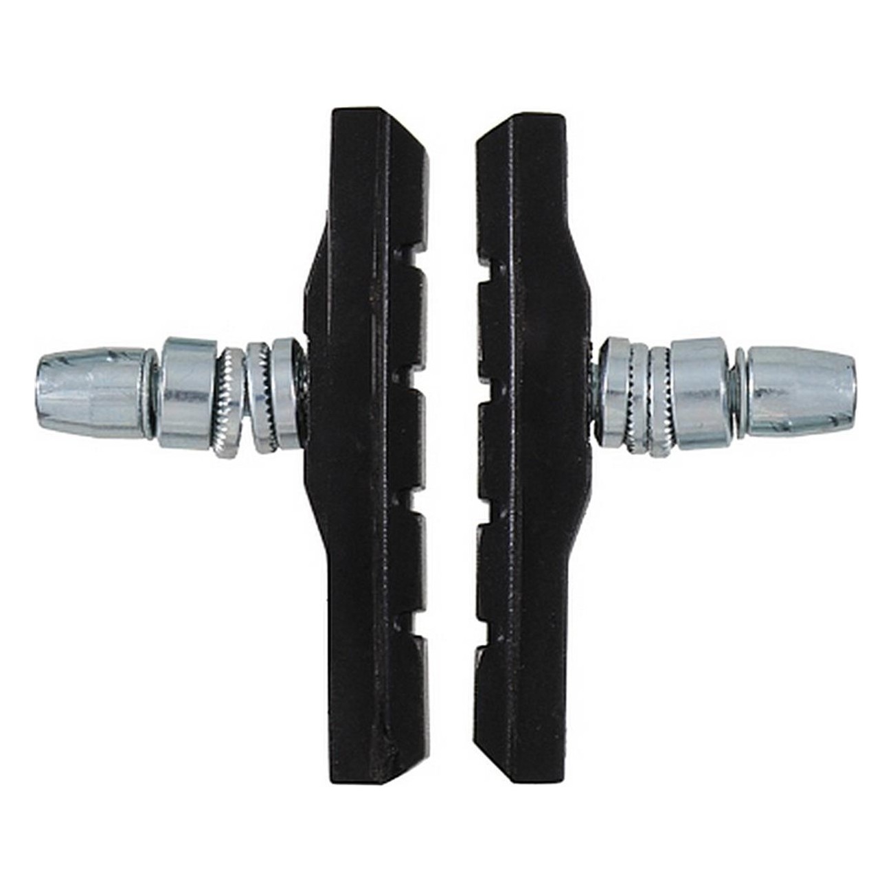 50 Coppie di Pattini V-Brake a Dado Asimmetrico per Cerchi in Alluminio - 1 - Pattini - 