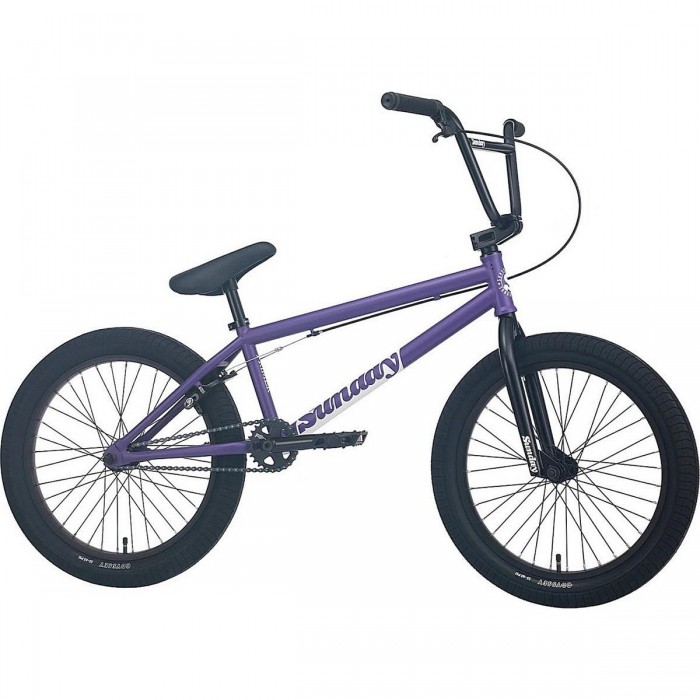 BMX Fahrrad Sunday Primer 20 75' Matte Grape Soda - Robuster Rahmen und einzigartiger Stil - 1