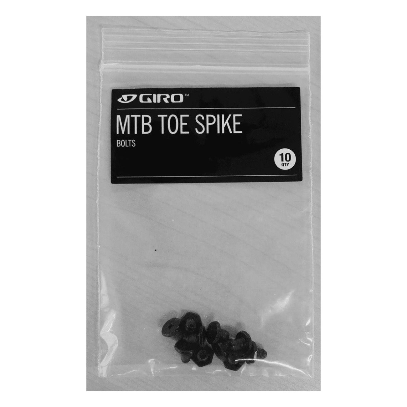 Black Replacement Screws for GIRO MTB Shoes - 2 Piece Kit with Washer GIV024 - 1