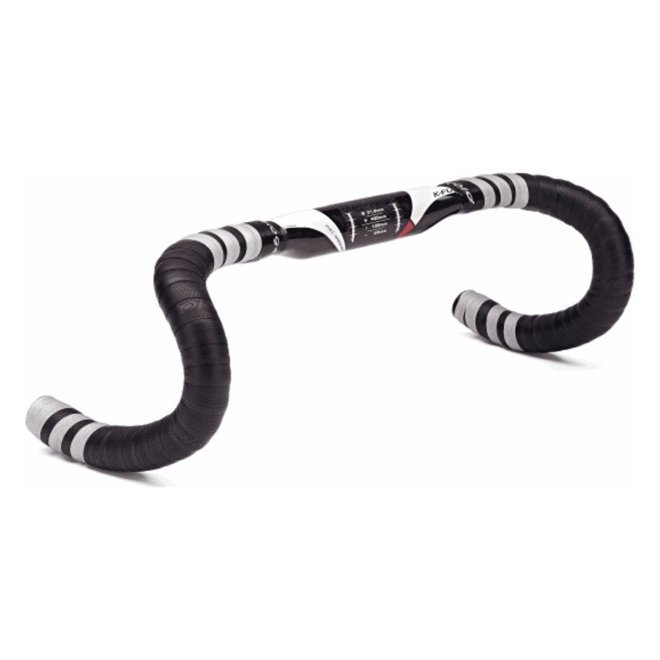 Onetouch 2 Handlebar Tape Black/White PVC - Excellent Vibration Absorption and Grip - 1