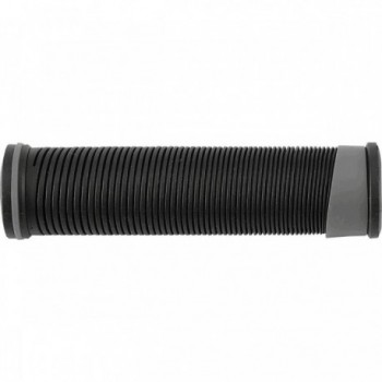 Manopole MTB 128mm in Gomma Morbida Nero/Grigio - Modello MVT EK - 1 - Manopole - 