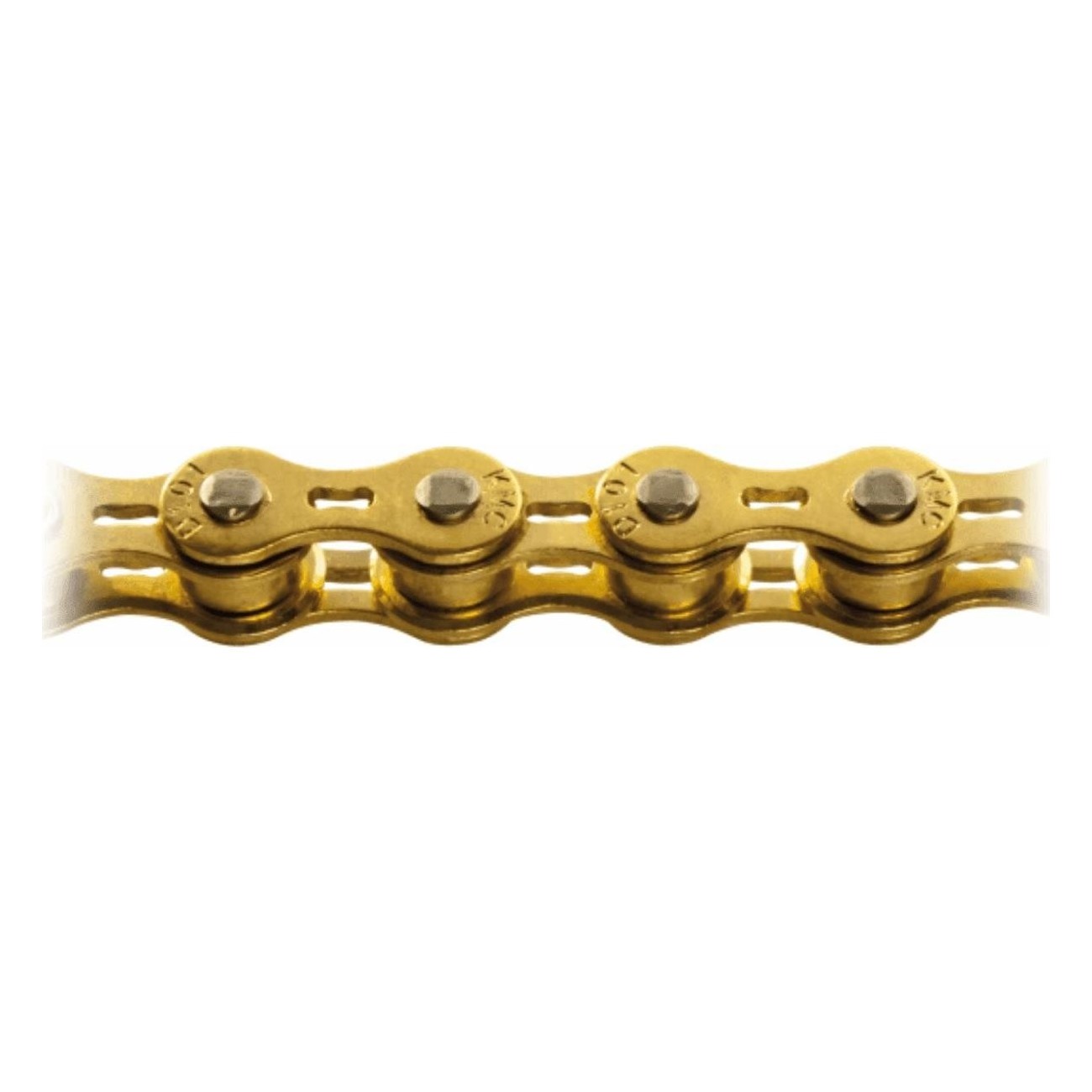 Catena Oro 1v 1/2x1/8 con MissingLink per Shimano, SRAM e Campagnolo - 1 - Catena - 4715575890098