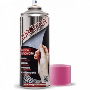 Vernice Spray Removibile Wrapper Viola Erica 400ml - Pellicola Protettiva per Metalli, Plastica e Altri Materiali - 1 - Altro - 