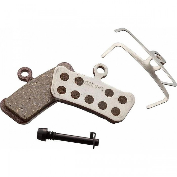 SRAM AVID XO Trail/Guide Organic Brake Pads with Aluminum Support - 1