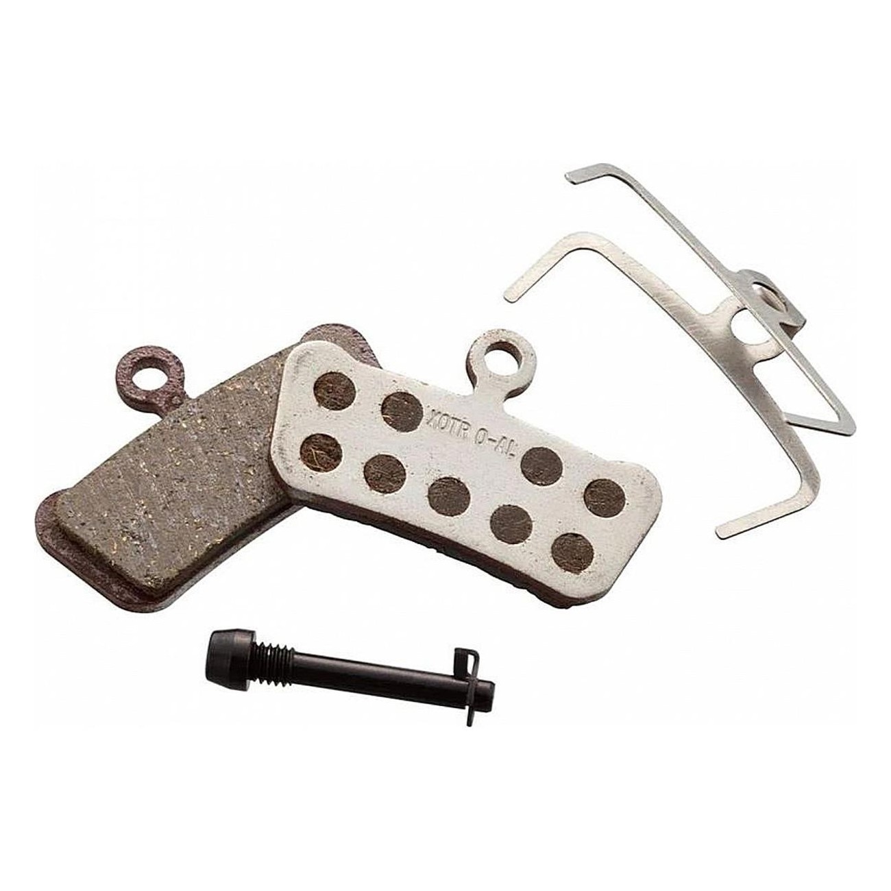 SRAM AVID XO Trail/Guide Organic Brake Pads with Aluminum Support - 1