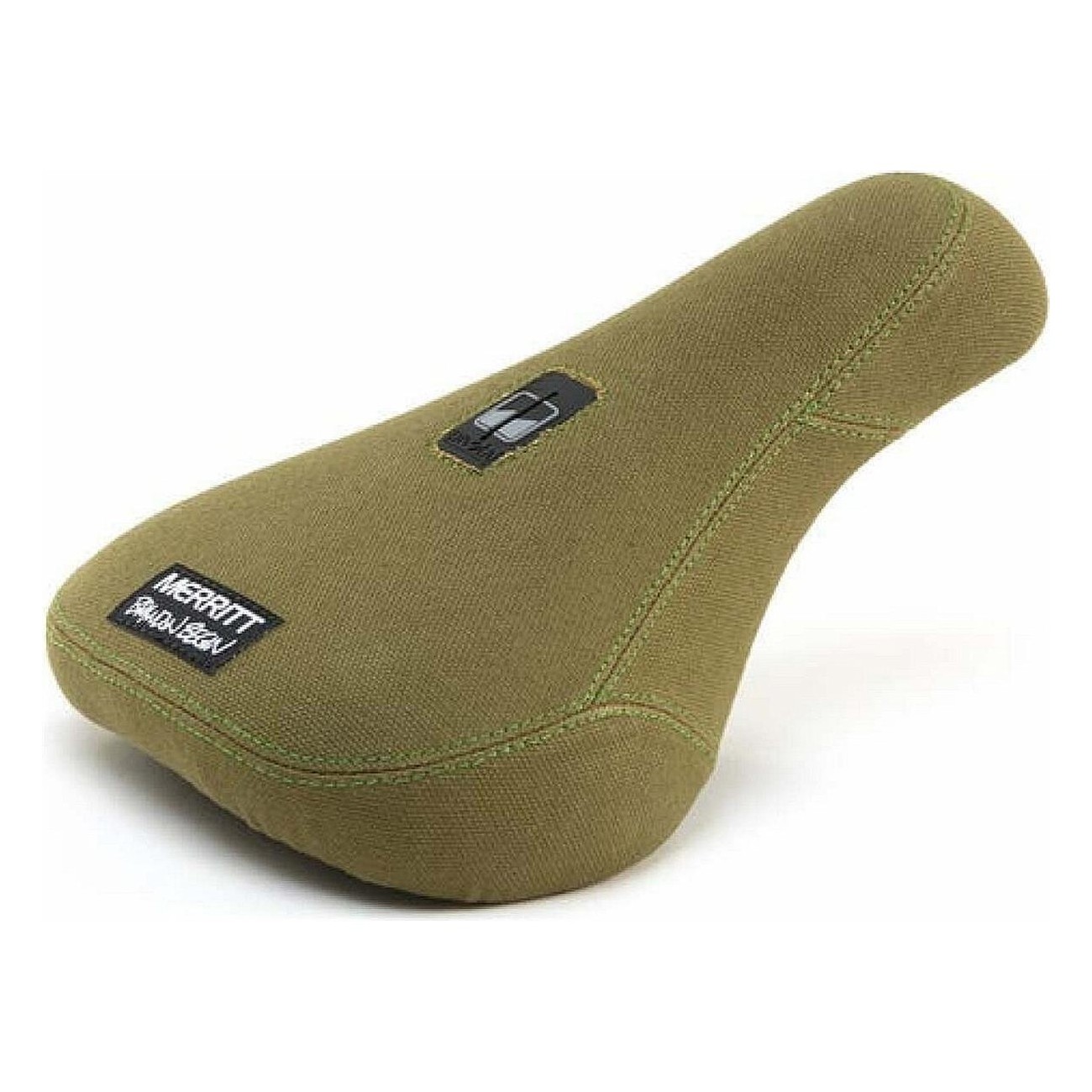 Pivotal Begin Fat Military Green BMX Seat - Comfort and Durability - 1