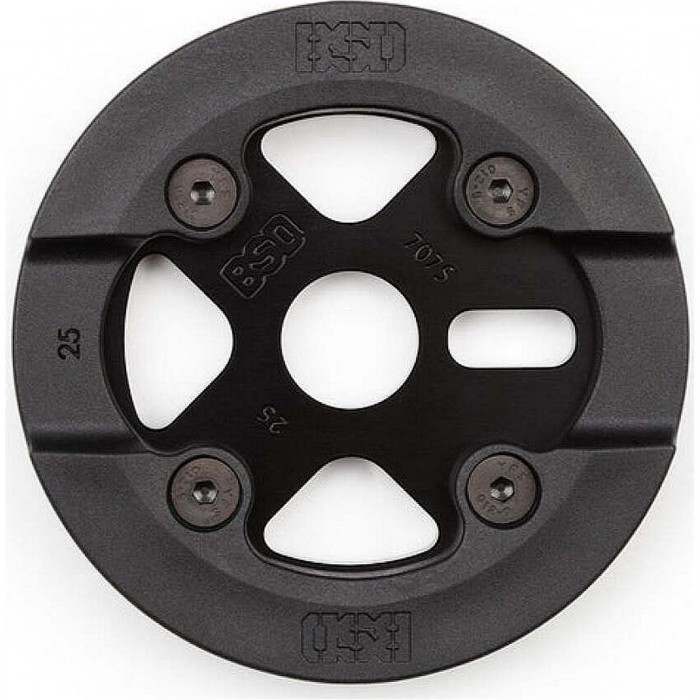 Barrier 28T Black Aluminum 7075 Sprocket with Nylon Protection - 1