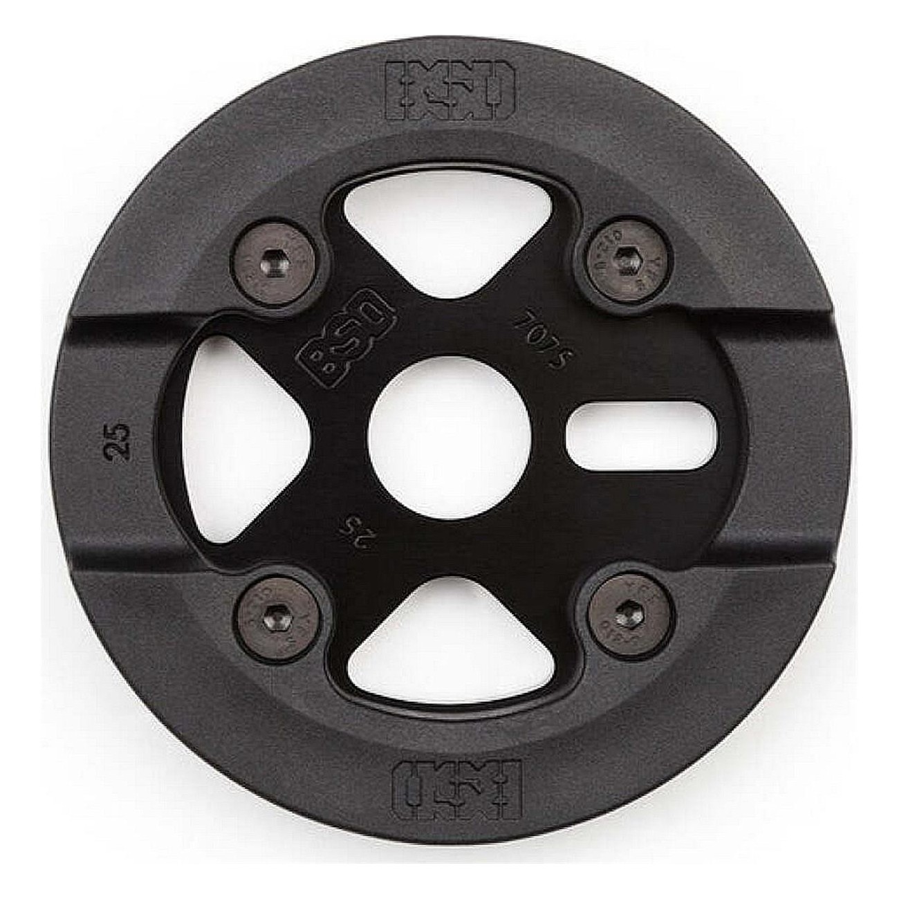 Barrier 28T Black Aluminum 7075 Sprocket with Nylon Protection - 1