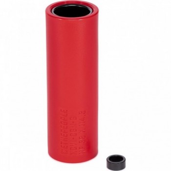 Red Tempered Nylon Stake with 3/8' Shaft Adapter and Anti-Rotation System - 1