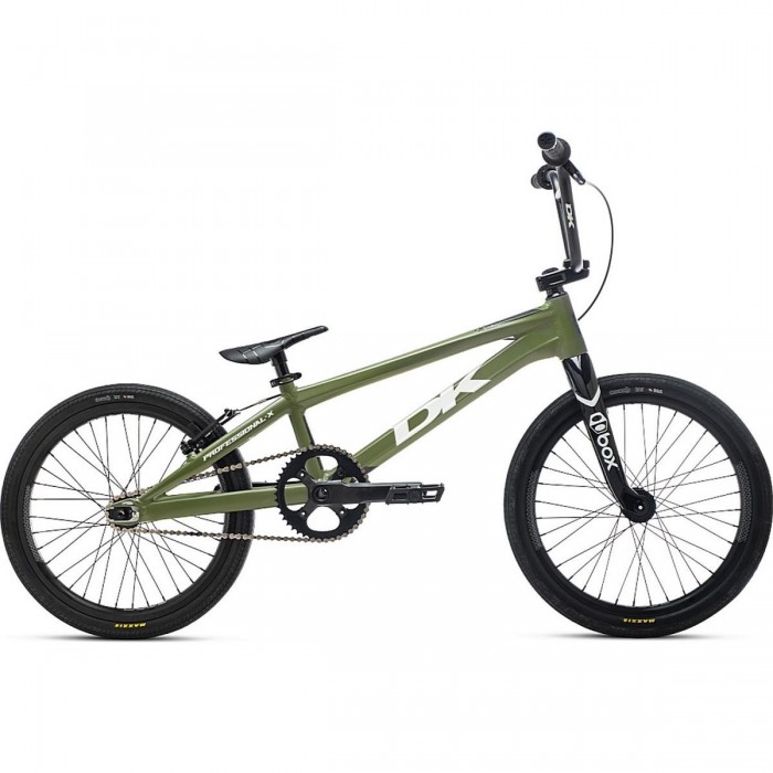 Bicicleta de Ciclismo DK Professional X Pro XXXL 20' Verde Aluminio y Carbono - 1