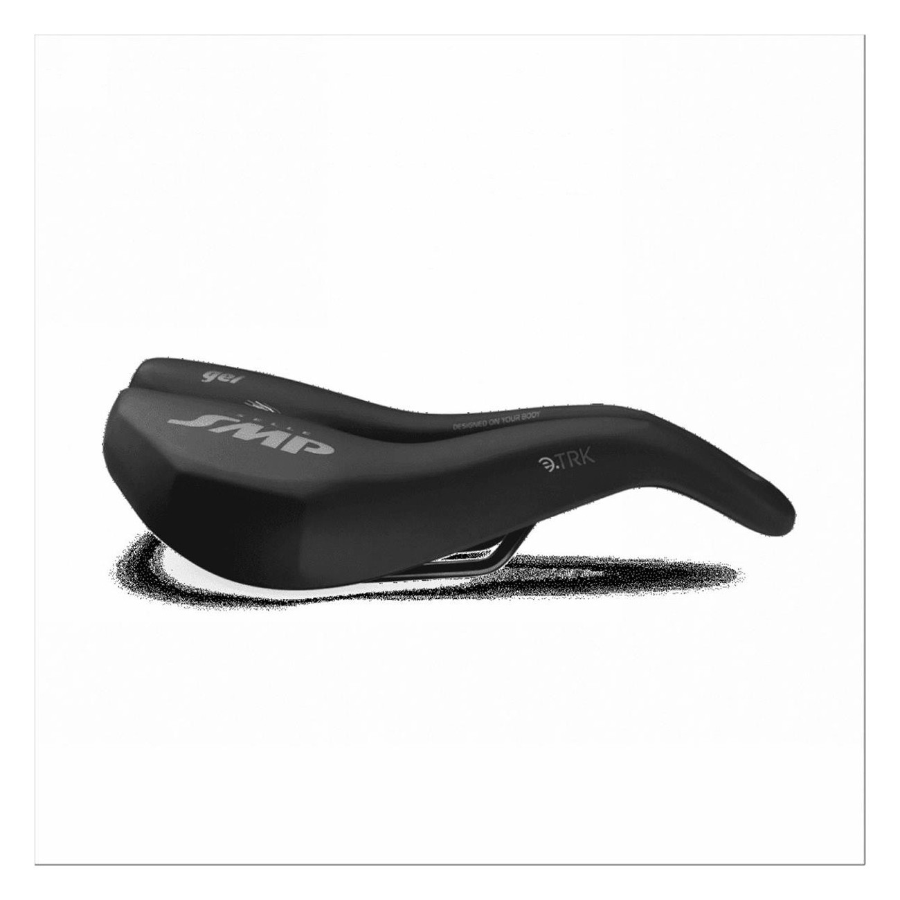 E-TRK Black Gel Saddle for Trekking Ebike - Comfort & Ergonomics 2020 - 1