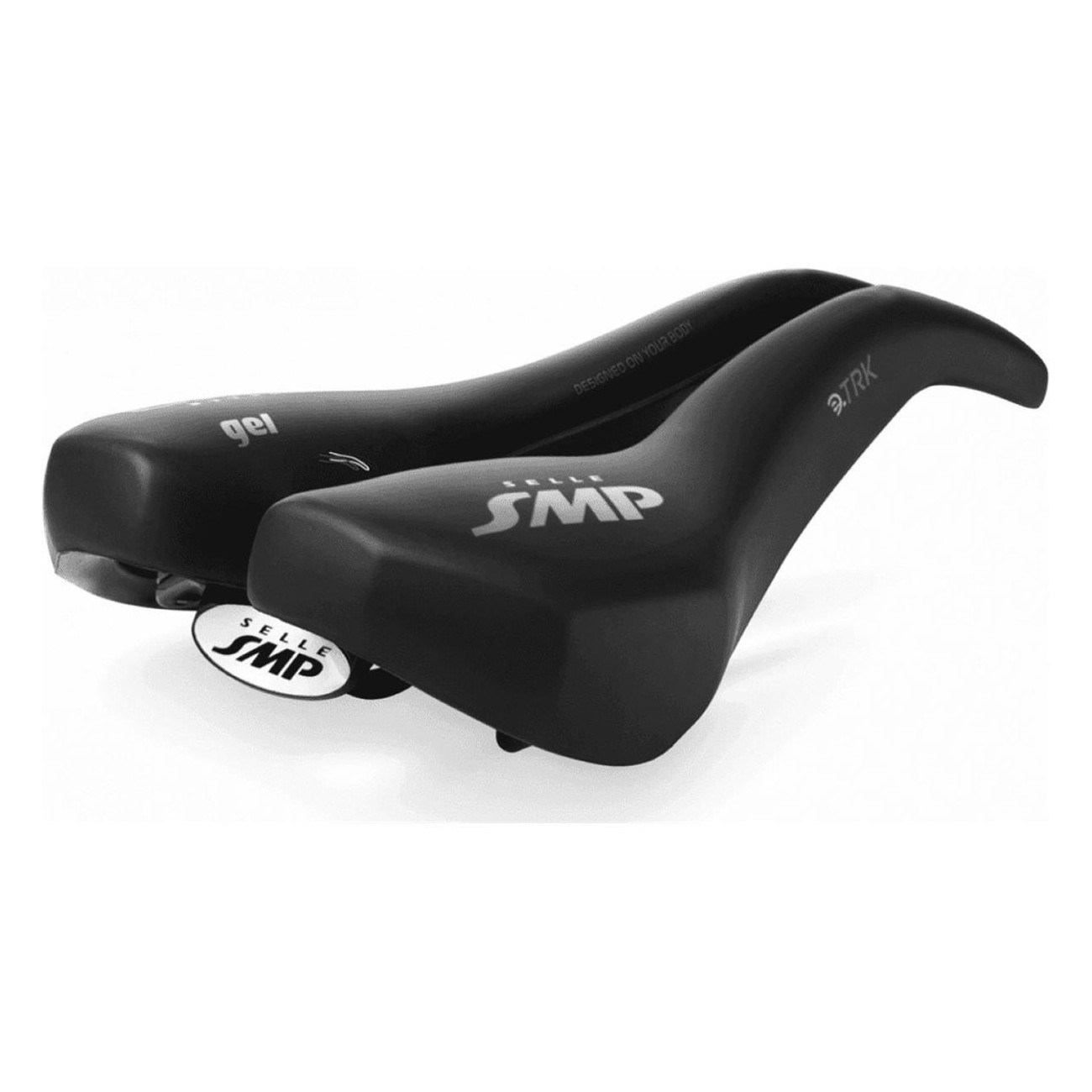 E-TRK Black Gel Saddle for Trekking Ebike - Comfort & Ergonomics 2020 - 2