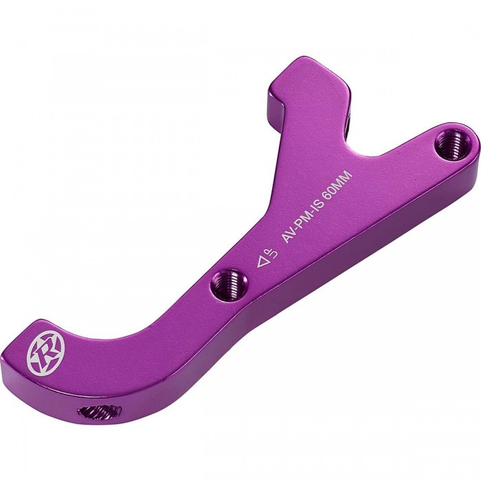 Adaptateur de disque de frein arrière IS-PM 200 mm Avid HR en aluminium violet - 1