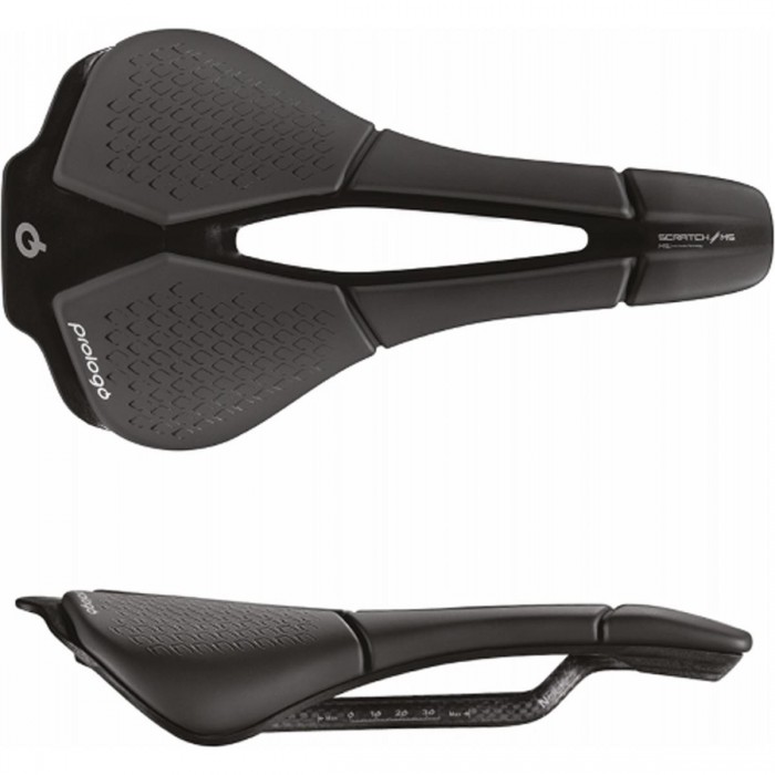 Scratch M5 PAS 140 Nack Hard Black Saddle - Comfort & Performance 4.0 - 1