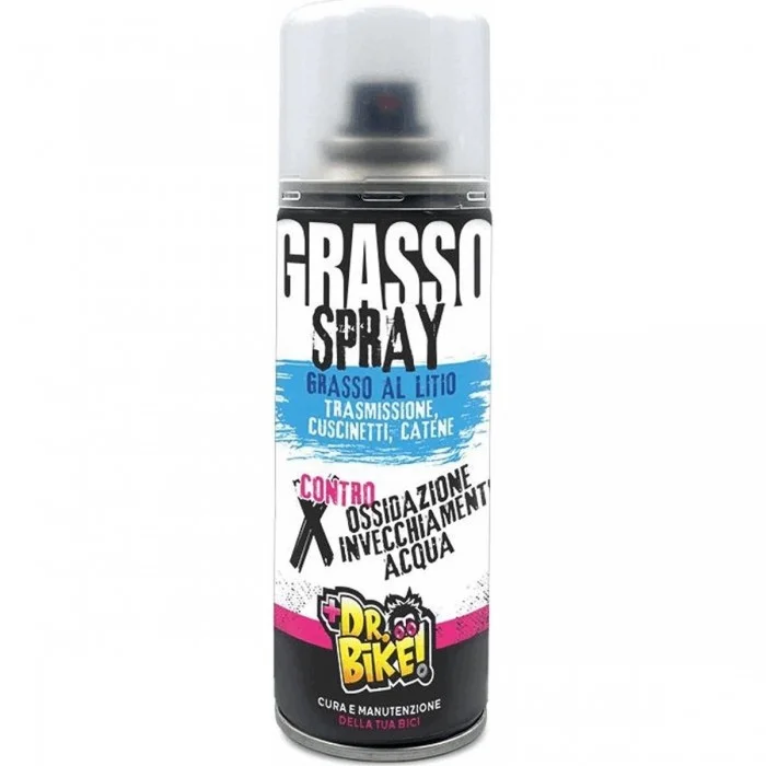 Spray Adhesivo de Litio 200ml Dr.bike - Lubricación Eficaz y Duradera - 1