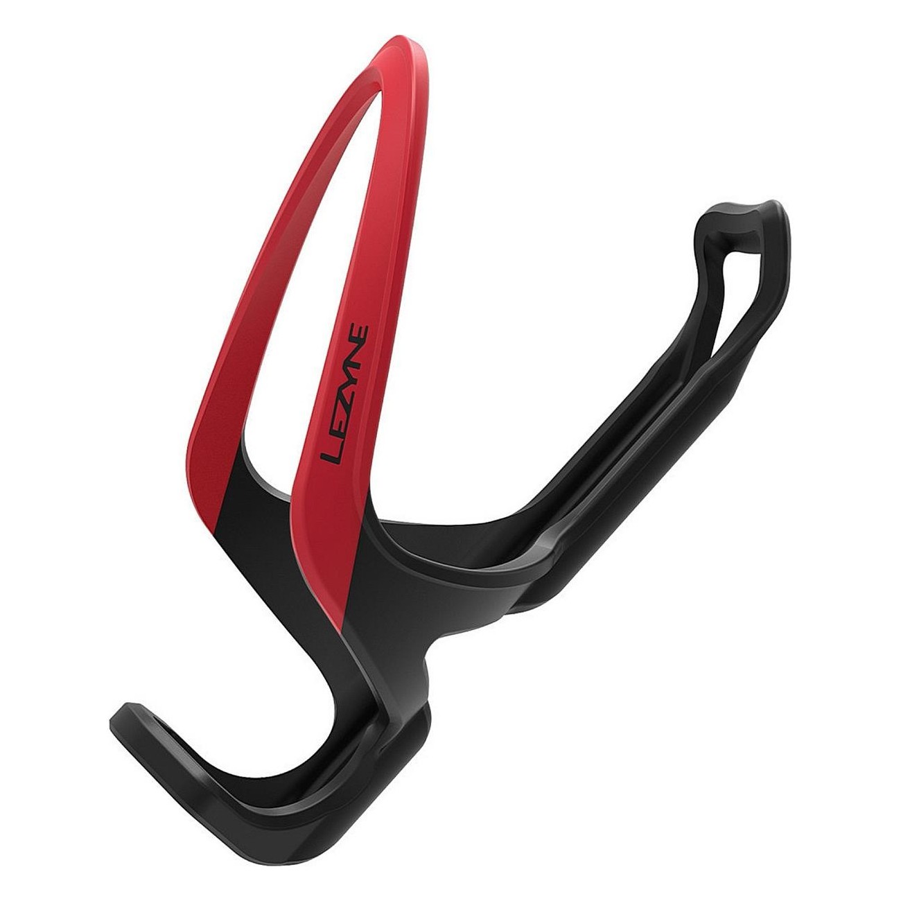 Lezyne Matrix Team Composite Bottle Cage Red - Lightweight 36g - 1