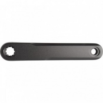 175mm Left Aluminum Crank Black for Bosch Gen 2+4 & Brose, ISIS Mount - 1