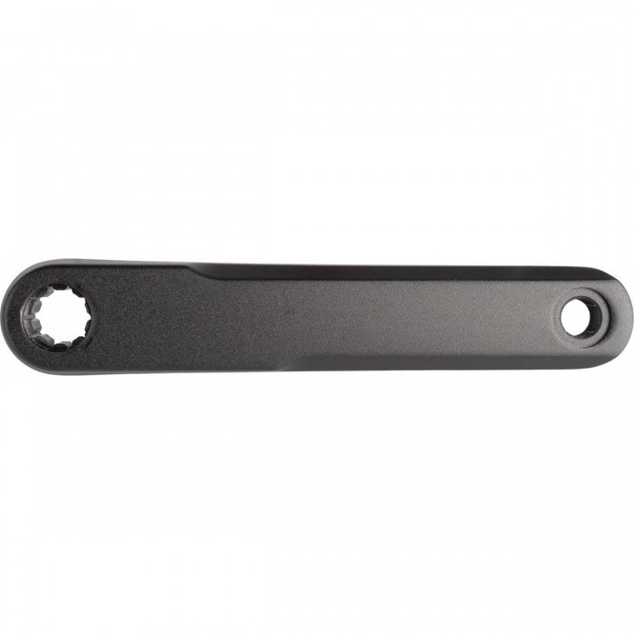 175mm Left Aluminum Crank Black for Bosch Gen 2+4 & Brose, ISIS Mount - 1