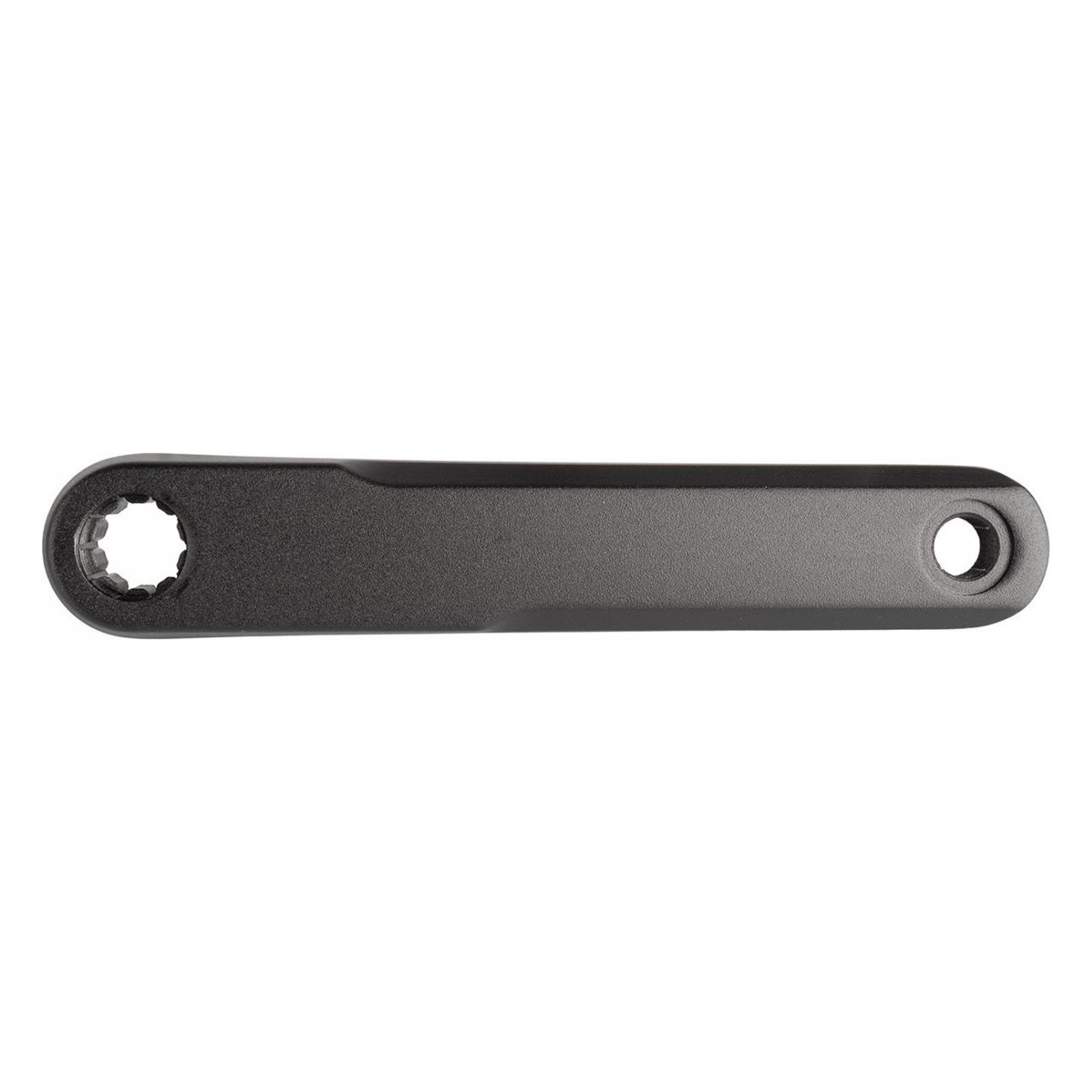 175mm Left Aluminum Crank Black for Bosch Gen 2+4 & Brose, ISIS Mount - 1