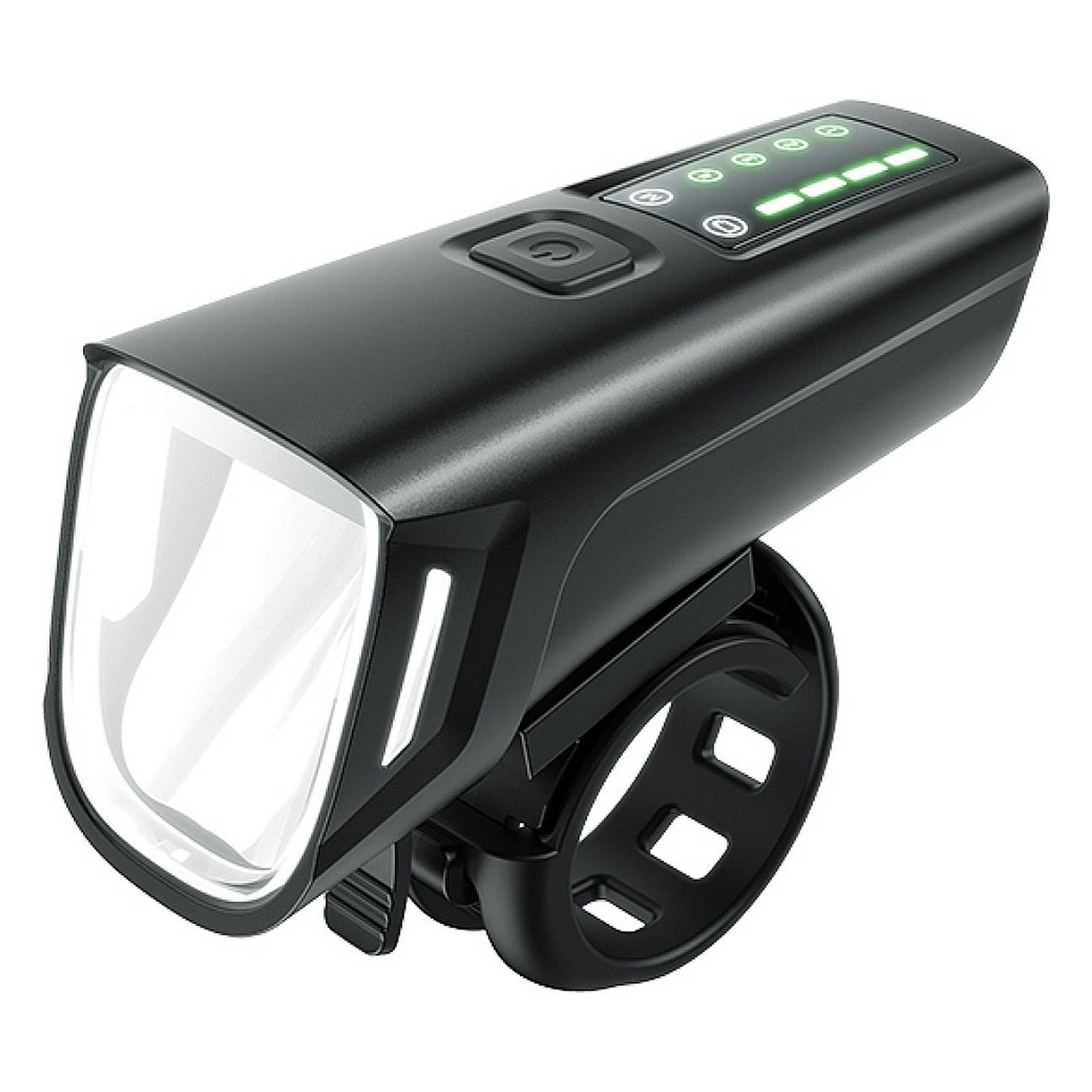 Luce Anteriore LV16 per Bicicletta con Certificazione StVZO, Ricarica USB e Impermeabilità IPX5 - 1 - Luci - 4026465155105