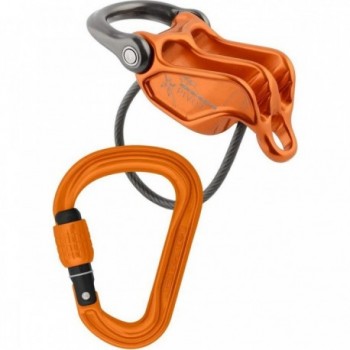 Set di Sicurezza per Arrampicata Orange Pivot/Phantom HMS - Controllo e Affidabilità - 1 - Assicuratori e discensori - 503129022