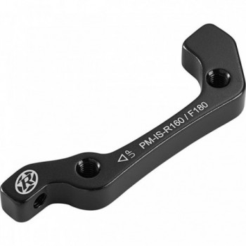 Black Disc Brake Adapter 180mm Front + 160mm Rear Compatible Shimano, Avid, Hayes - 1