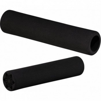 Puños Supacaz Supalite Foam 32mm, 18g, Negro - Ultraligeros y Cómodos - 1