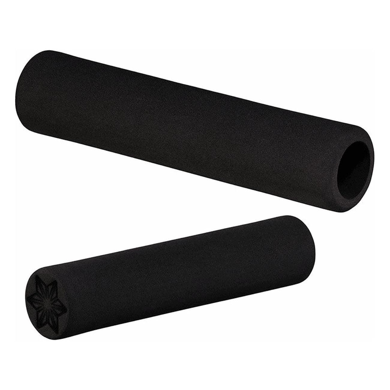 Manopole Supacaz Supalite Foam 32mm, 18g, Nero - Ultraleggere e Confortevoli - 1 - Manopole - 0660902386710