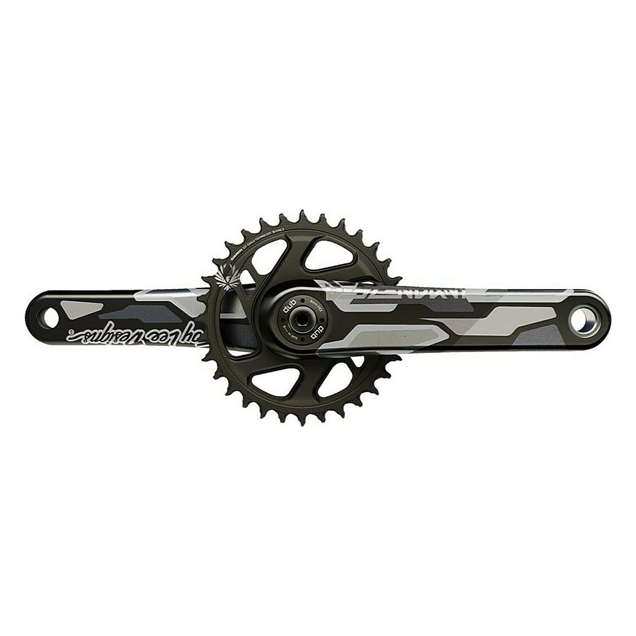 Truvativ Troy Lee Designs Eagle DUB83 12s 170mm Downhill Crankset - 1