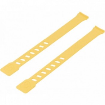 Pair of Yellow Straps for Air Front and Rear Seats - Velcro Replacement - 1