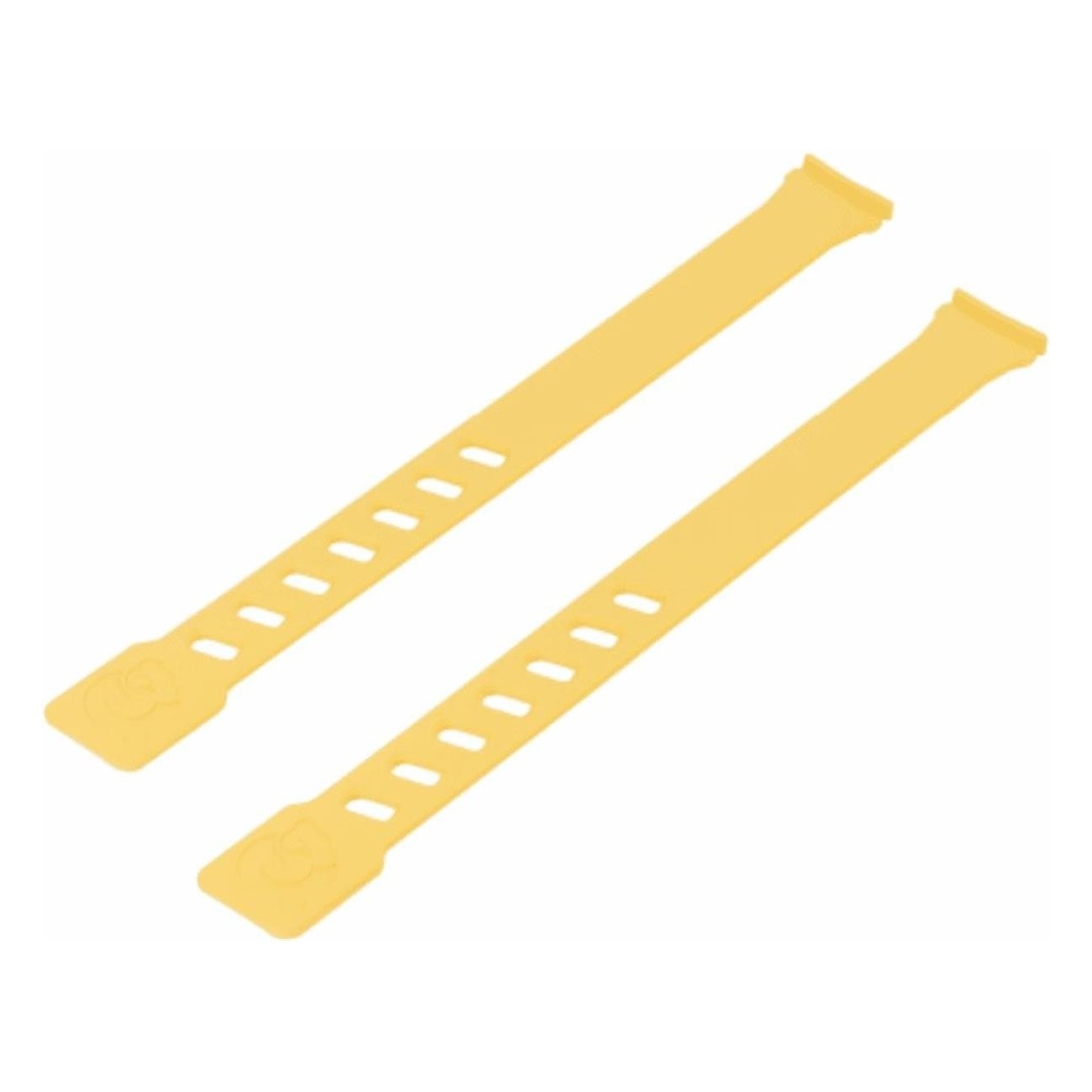 Pair of Yellow Straps for Air Front and Rear Seats - Velcro Replacement - 1