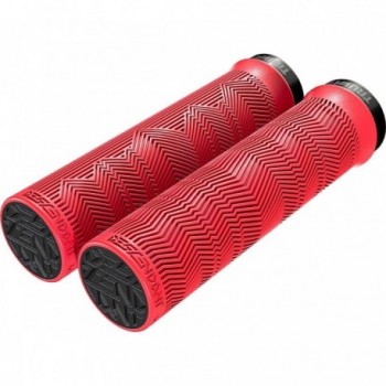 Puño Descendente Truvativ Griffe 133mm Rojo - Agarre para Rendimiento y Seguridad - 1