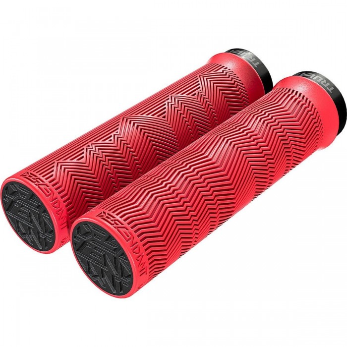 Puño Descendente Truvativ Griffe 133mm Rojo - Agarre para Rendimiento y Seguridad - 1