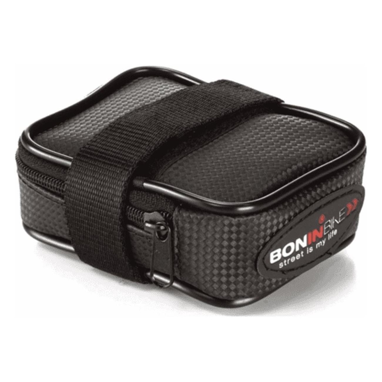 Bolsa Sottosella MTB Carbon Look 12x9x4 cm - Resistente y Elegante - 1