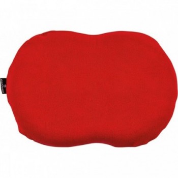 Cuscino gonfiabile rosso 39x25 cm per trekking e camping - 1 - Cuscini - 8014044960451