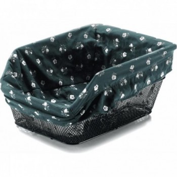 Rectangular Back Basket Cover in Fancy Fabric - Elegant and Protective - 1