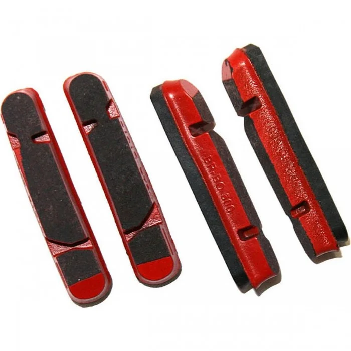 Brake Pads for Carbon Rims Compatible with Campagnolo and Fulcrum - Set of 4 - 1