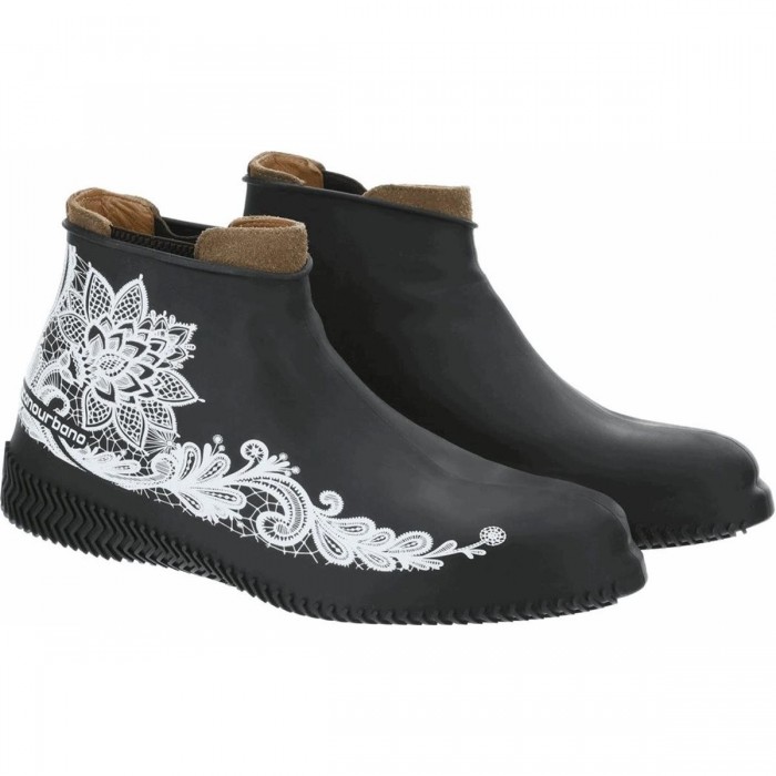 Copriscarpe Impermeabili in Silicone Flower - Taglia L, Protezione Efficace per Scarpe - 1 - Copriscarpe - 8026492140453